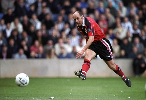 3 May 1998:  Steve Stone of Nottingham Forest shoots during the Nationwide Division One game against West Bromwich Albion at the Hawthorns in West ...