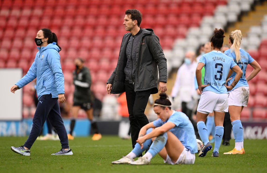 Manchester United Women v Manchester City Women - Barclays FA Women's Super League