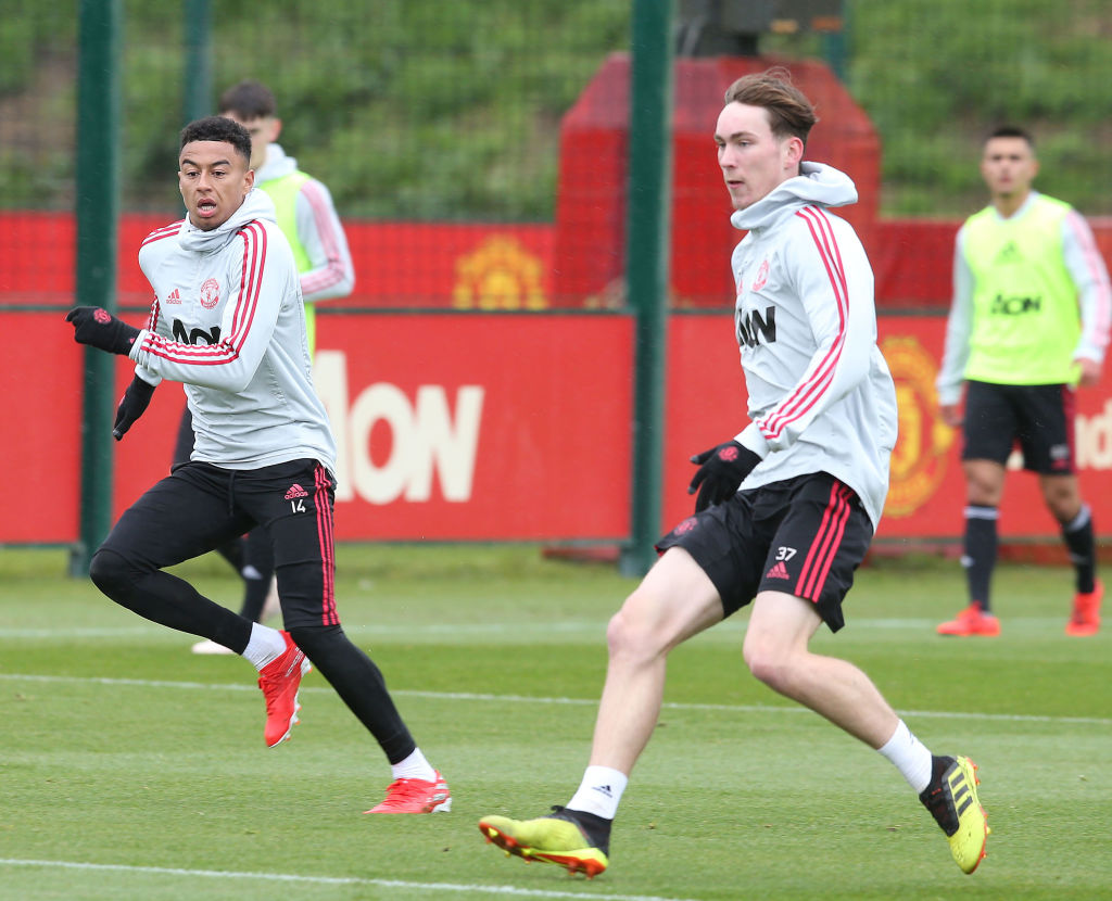 Manchester United Training Session