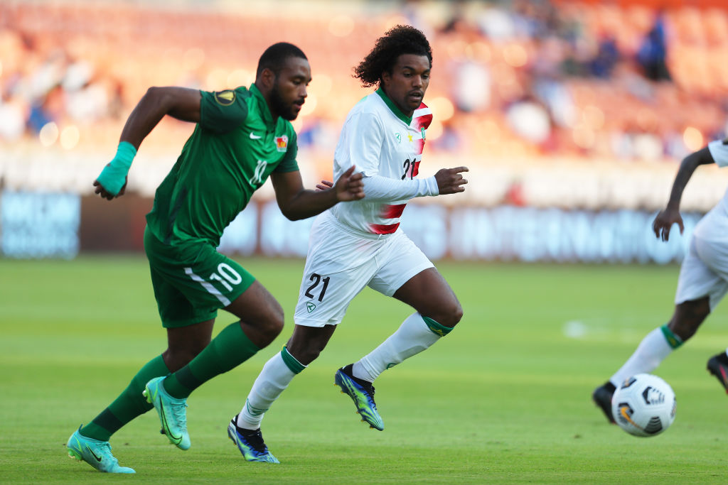 Suriname v Guadeloupe: Group C - 2021 CONCACAF Gold Cup