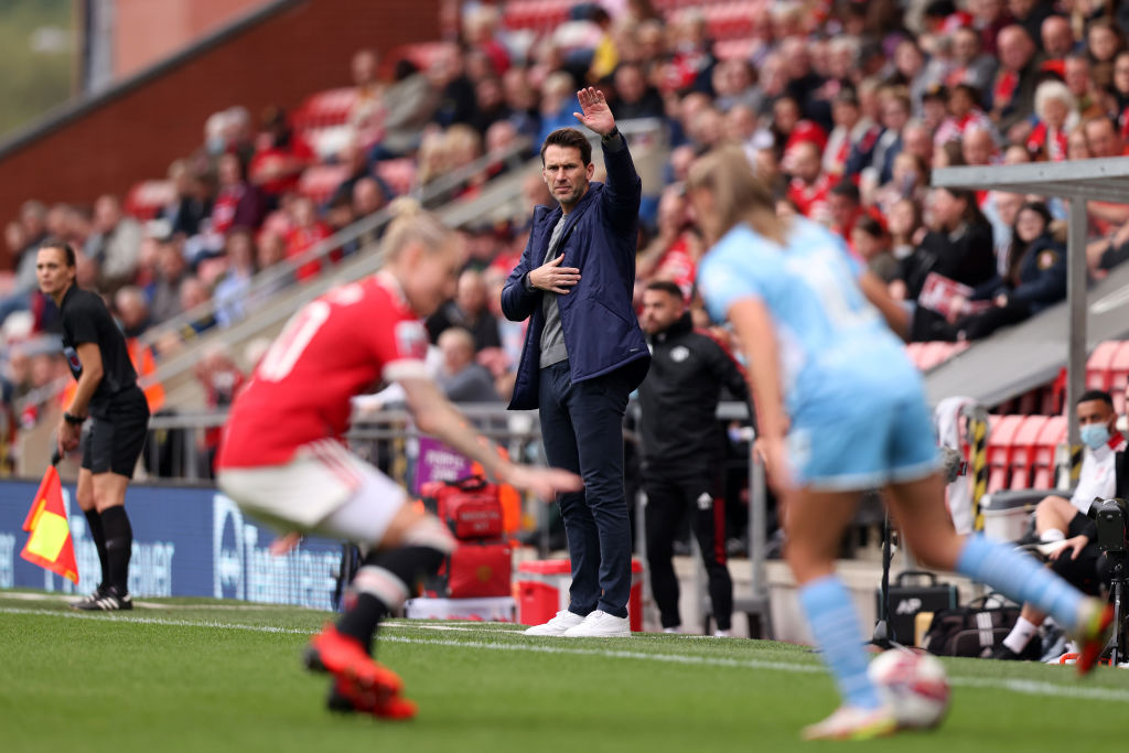 Manchester United Women v Manchester City Women - Barclays FA Women's Super League