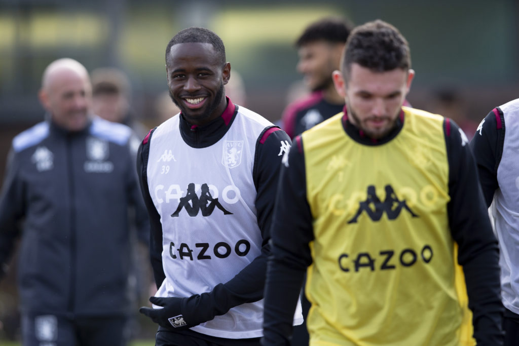 Aston Villa Training and Press conference