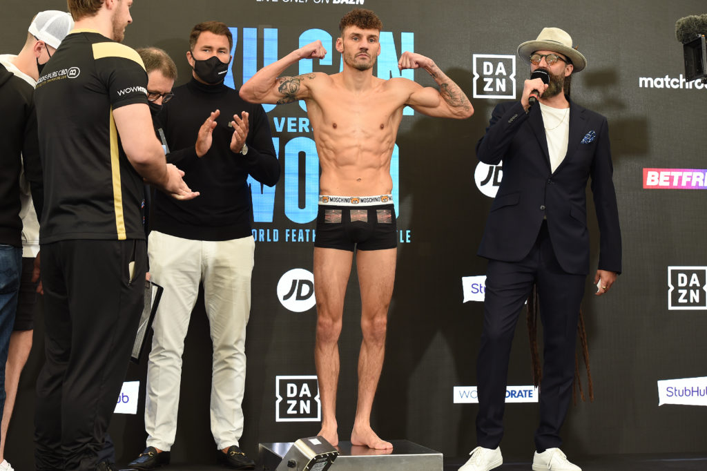 Conor Benn vs Adrian Granados - Weigh In