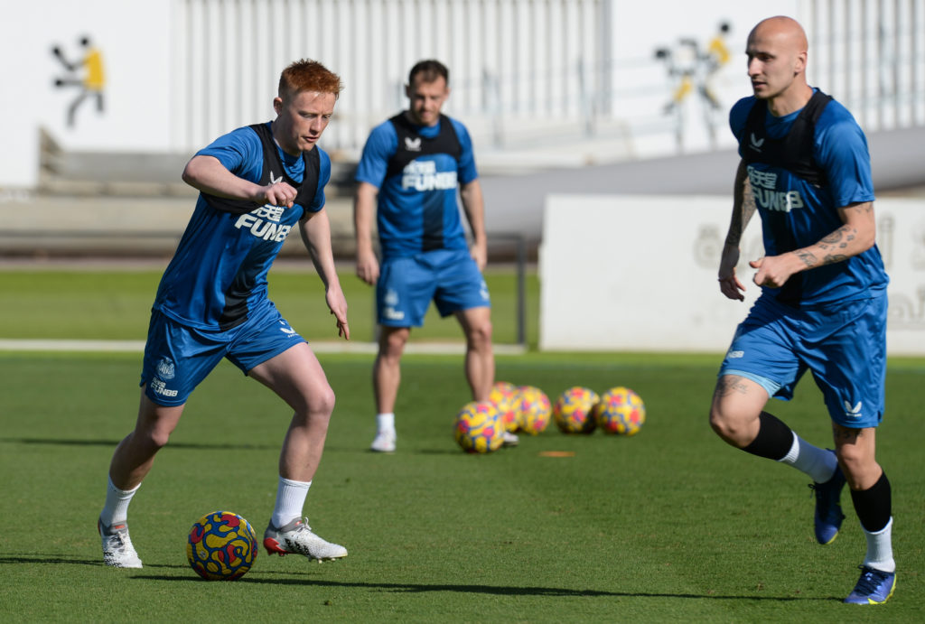Newcastle United Training Session
