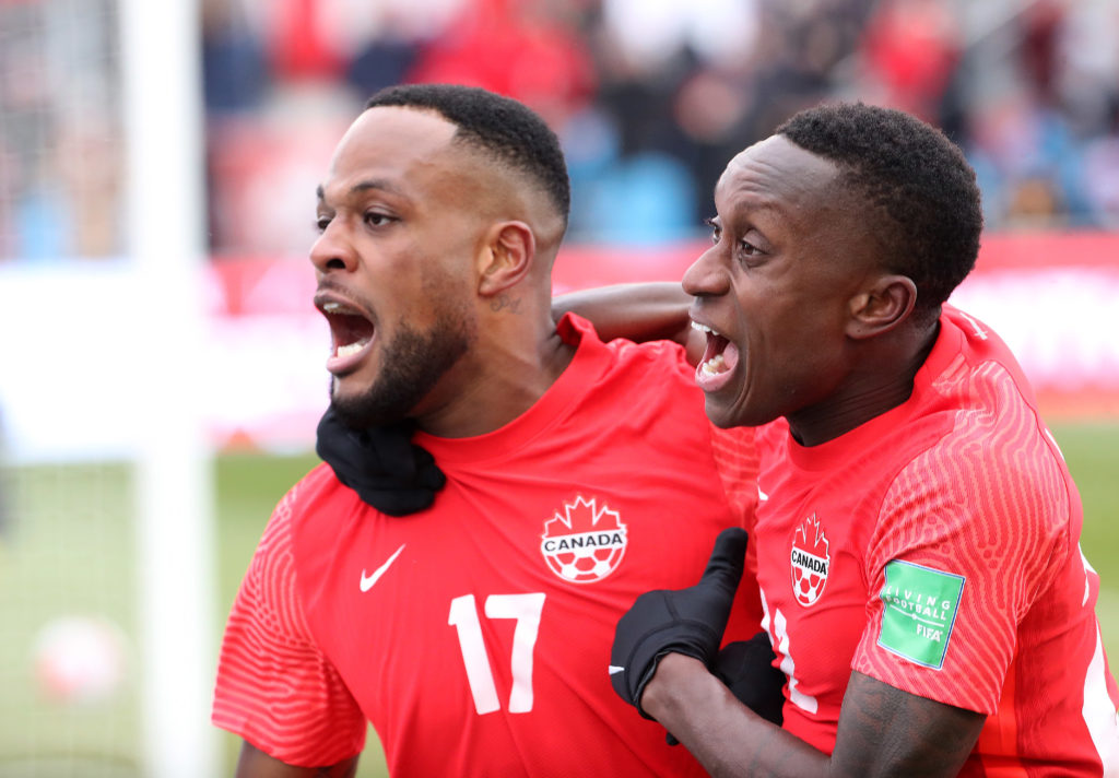 Canada plays Jamaica in FIFA CONCACAF World Cup Qualifying