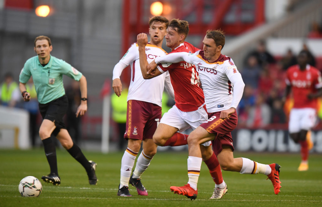 Nottingham Forest v Bradford City - Carabao Cup First Round