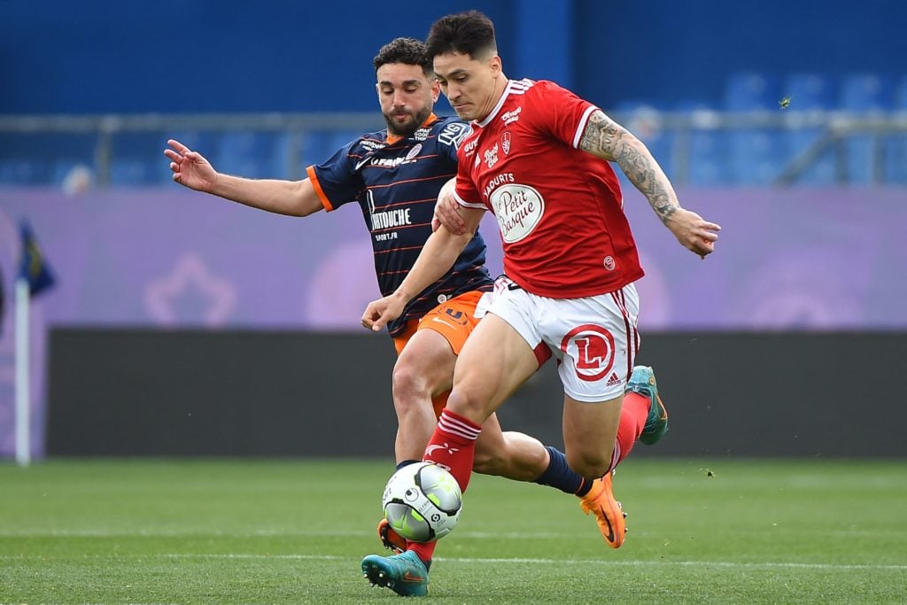 FBL-FRA-LIGUE1-MONTPELLIER-BREST