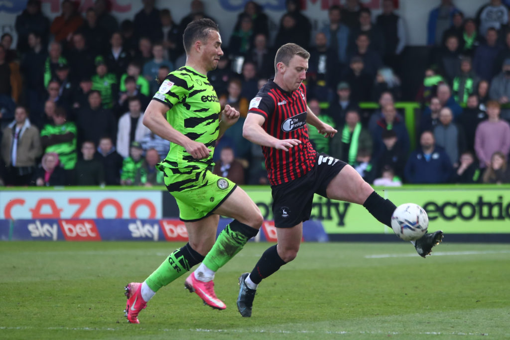 Forest Green Rovers v Hartlepool United