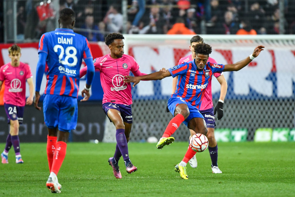 Stade Malherbe Caen Calvados Basse-Normandie v Toulouse Football Club - Ligue 2 BKT