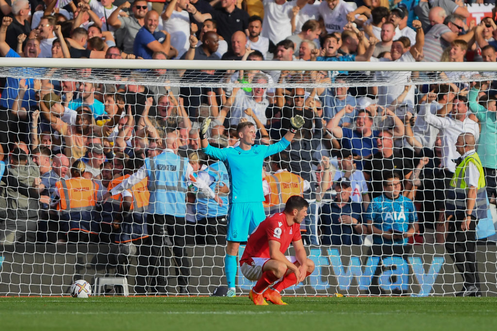 Tottenham stun Forest Henderson
