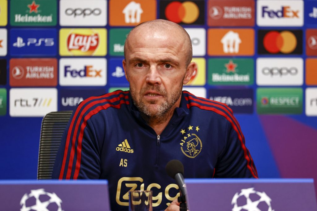 UEFA Europa Champions League press conference MD-1"Press Conference Ajax Amsterdam"