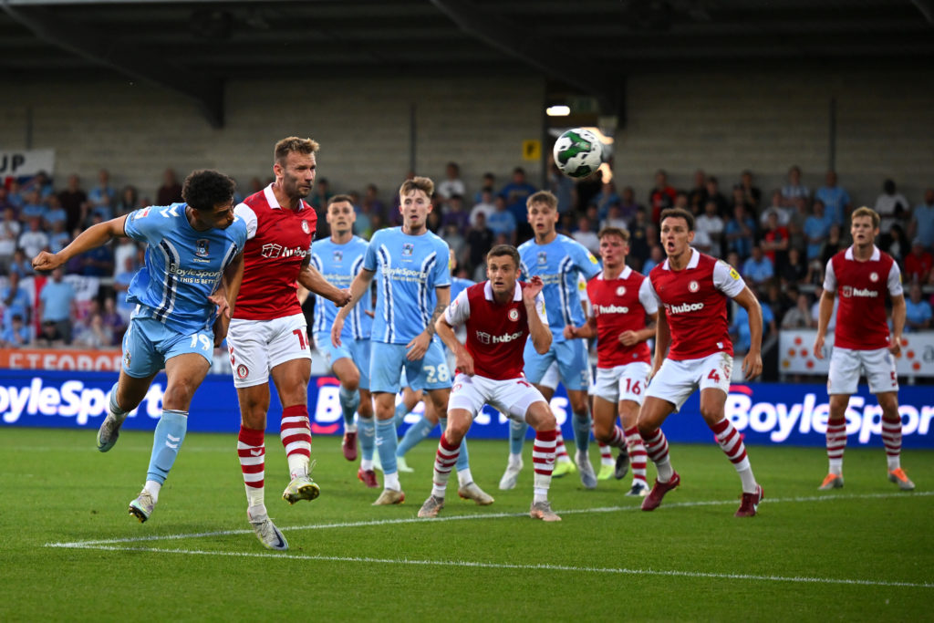 Coventry City v Bristol City - Carabao Cup First Round