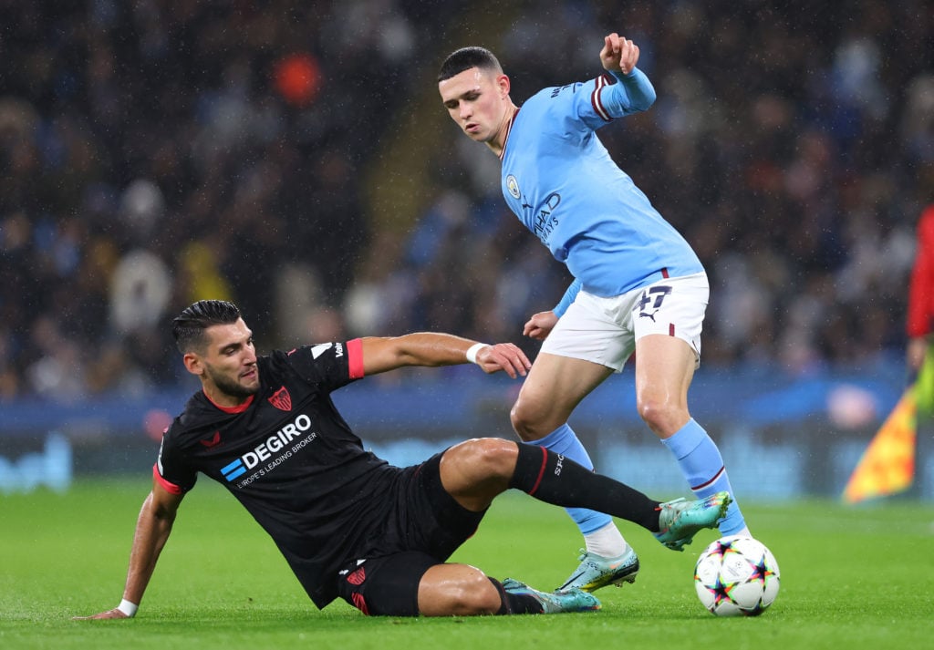 Manchester City v Sevilla FC: Group G - UEFA Champions League