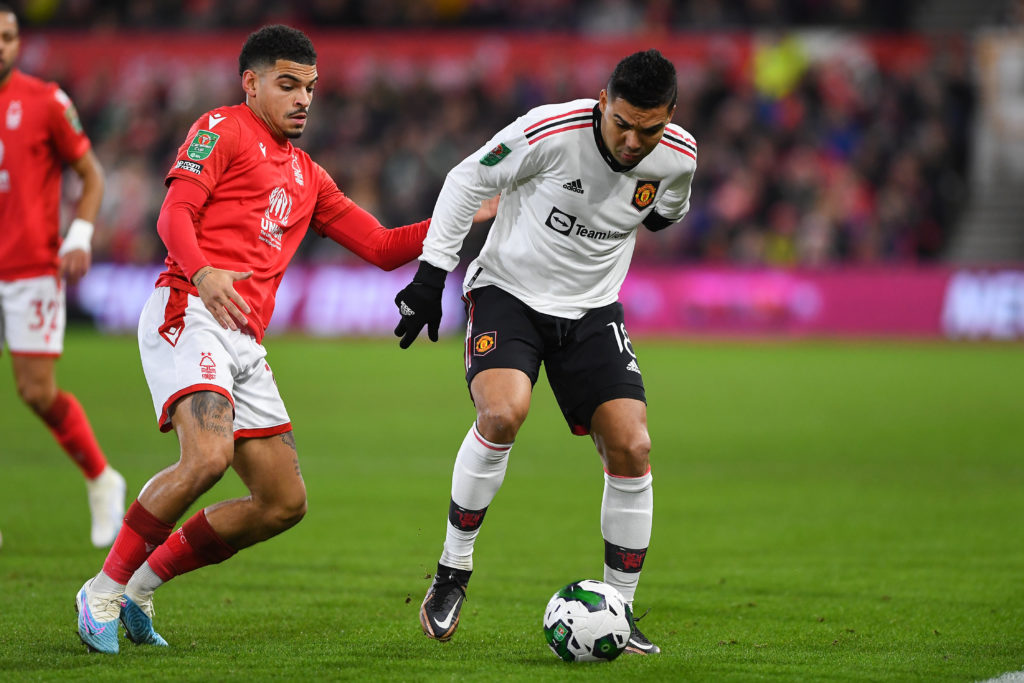 Nottingham Forest v Manchester United - Carabao Cup Semi Final 1st Leg