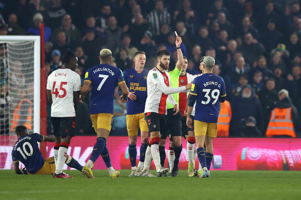 Southampton v Newcastle United - Carabao Cup Semi Final 1st Leg