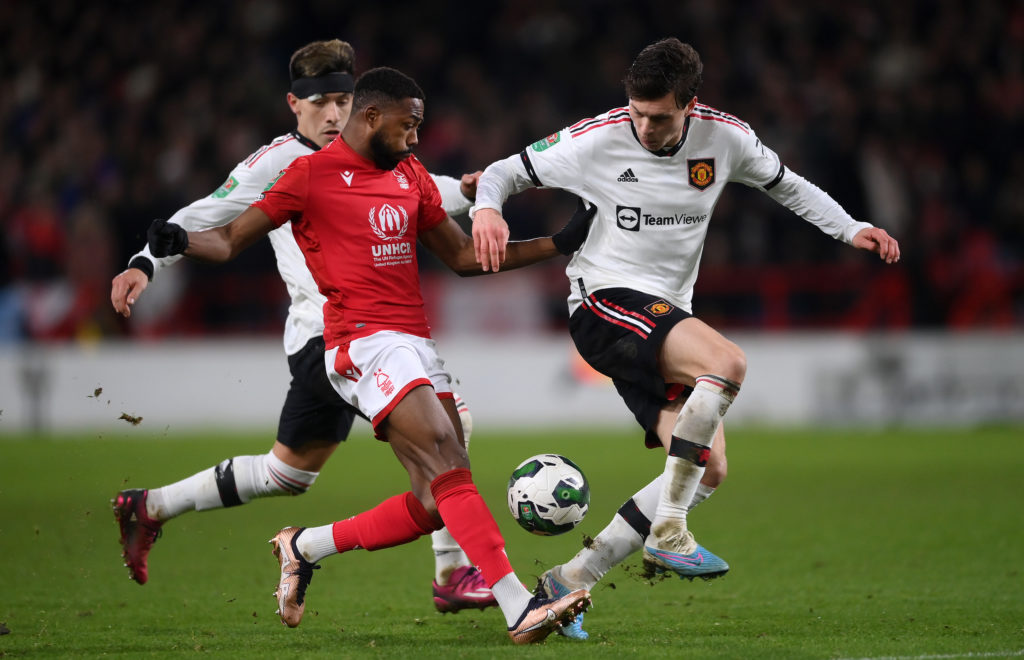 Nottingham Forest v Manchester United - Carabao Cup Semi Final 1st Leg