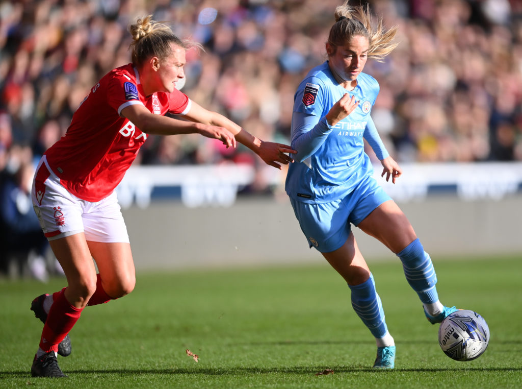 Nottingham Forest Ladies v Manchester City Women - Vitality Women's FA Cup Fourth Round
