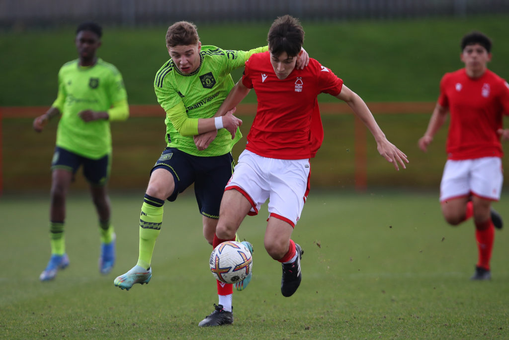 Nottingham Forest U18 v Manchester United U18 - U18 Premier League