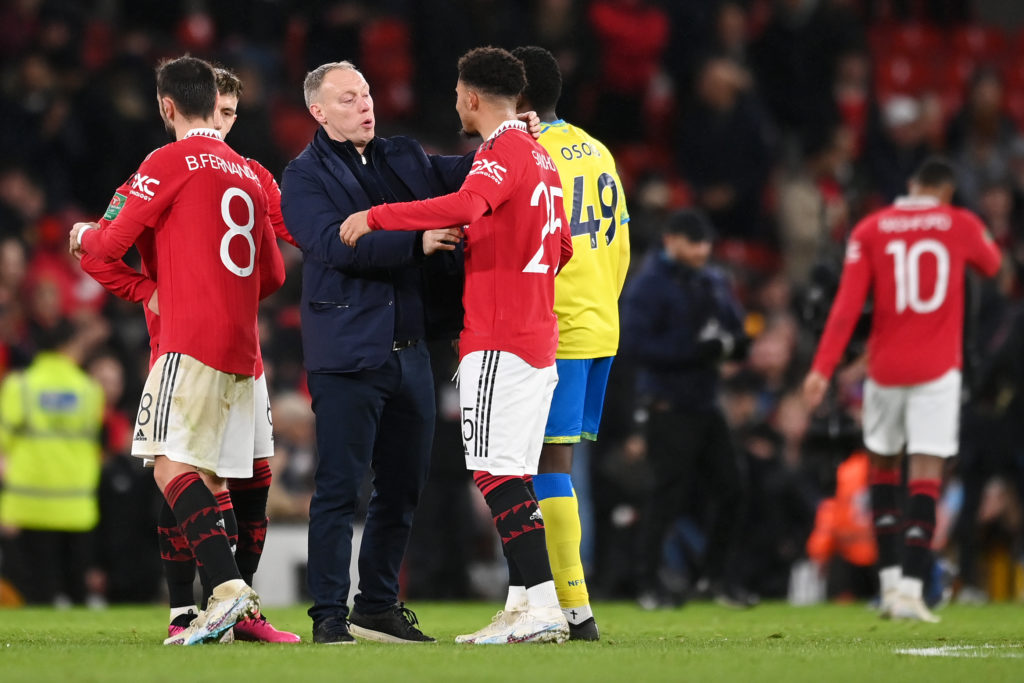 Manchester United v Nottingham Forest - Carabao Cup Semi Final 2nd Leg