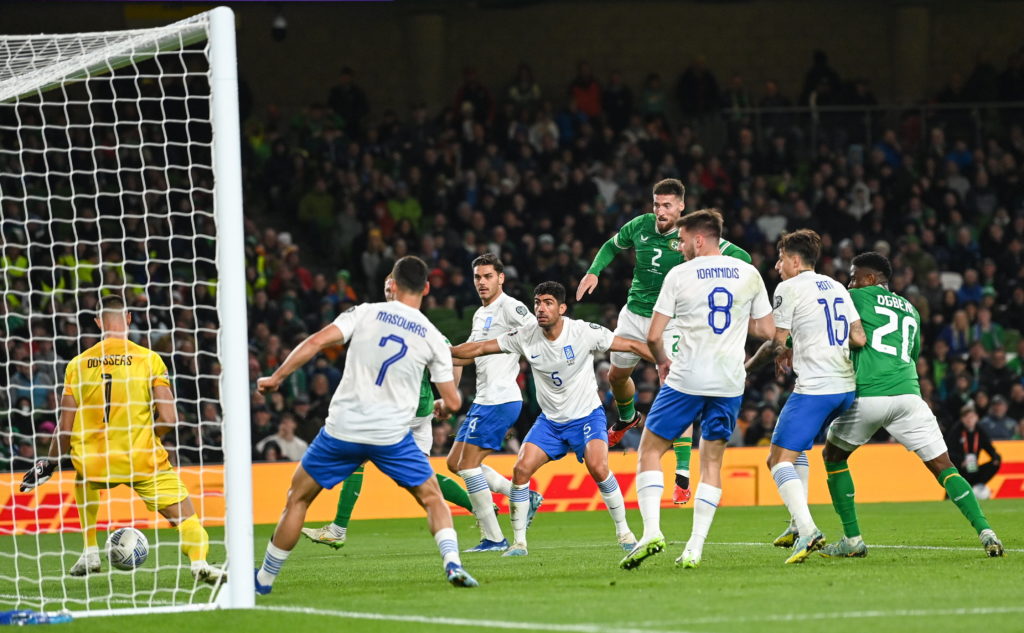 Republic of Ireland v Greece - UEFA EURO 2024 Championship Qualifier
