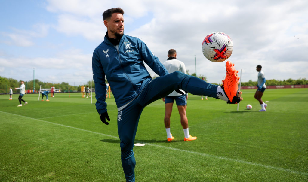 Aston Villa Training and Press Conference