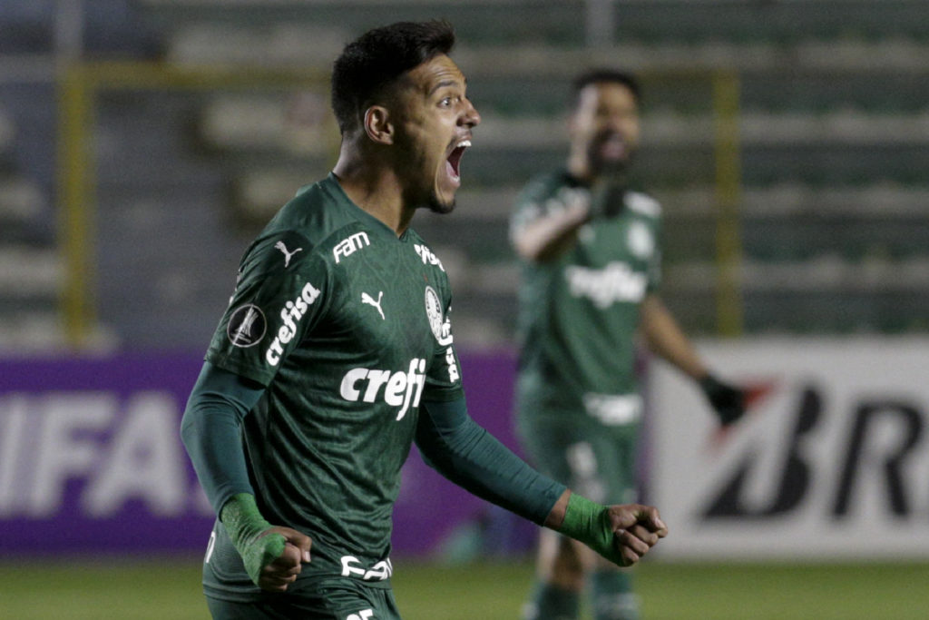 CORRECTION / FBL-LIBERTADORES-BOLIVAR-PALMEIRAS