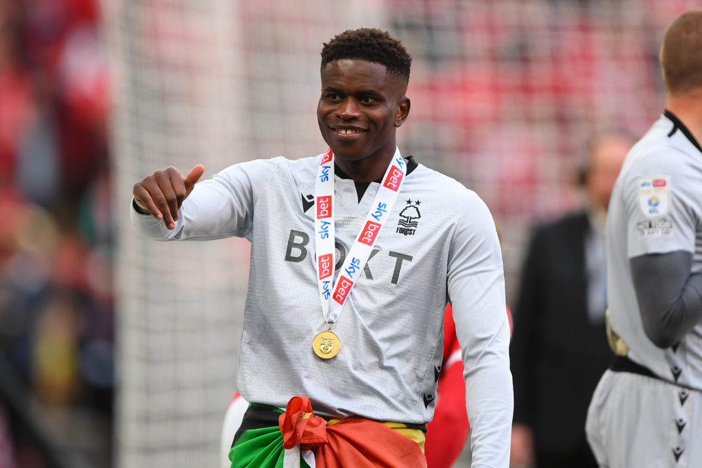 Nottingham Forest's former goalkeeper Brice Samba