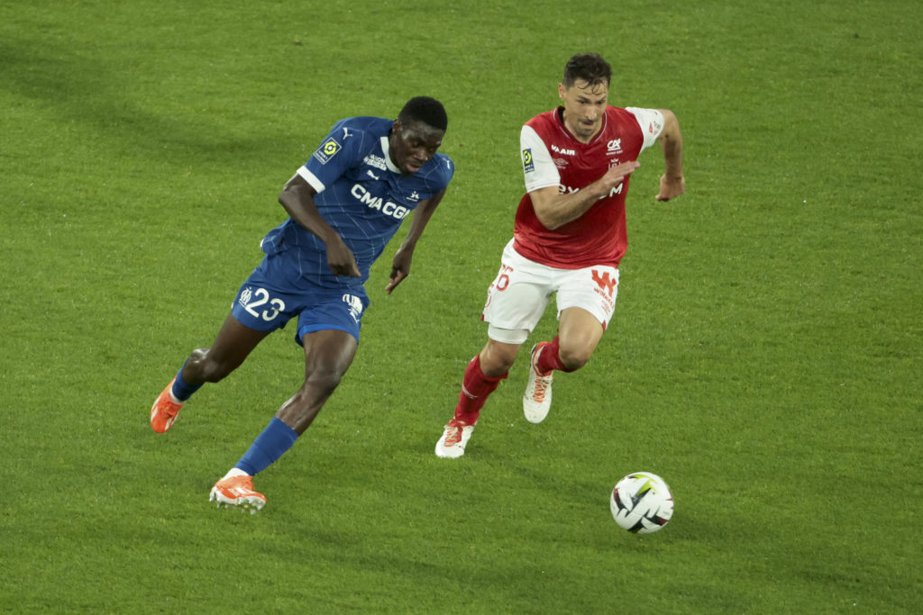 Stade de Reims v Olympique de Marseille - Ligue 1 Uber Eats
