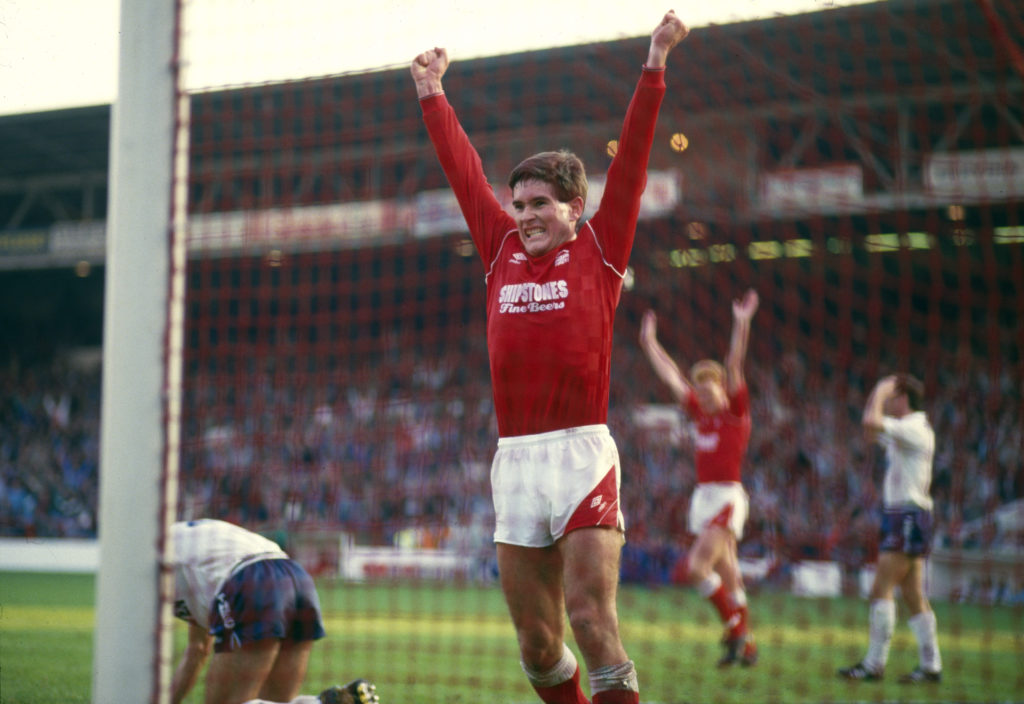 Nottingham Forest v Tottenham 1987 - Football League Division One