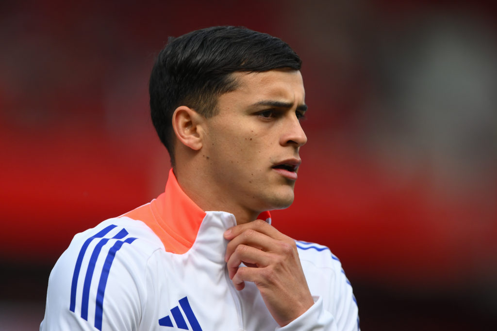 Ramon Sosa on the sideline during the Premier League match between Nottingham Forest and Wolverhampton Wanderers
