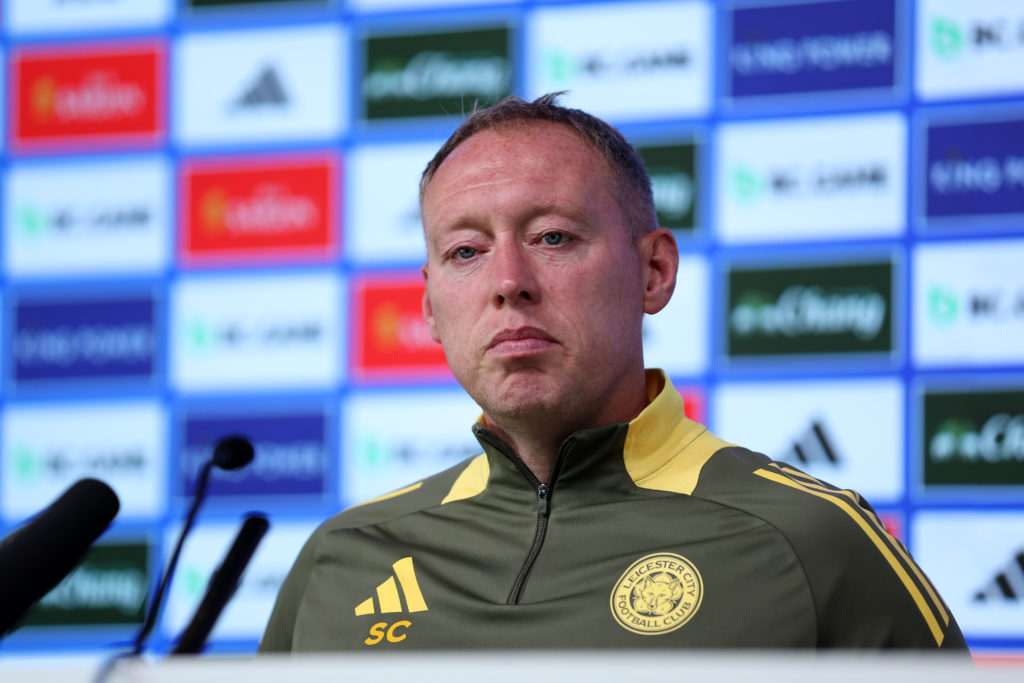 Leicester City Training Session and Press Conference