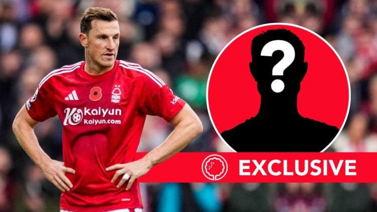Chris Wood. Inset, mystery player.