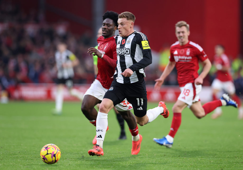 Harvey Barnes vs Newcastle