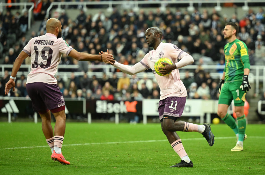 Newcastle United v Brentford - Carabao Cup Quarter Final
