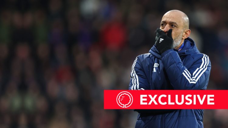 Nuno Espirito Santo. Overlaid, an exclusive banner.