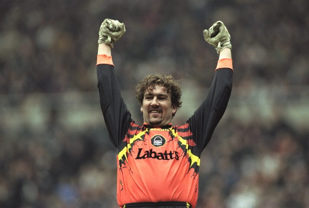 Nottingham Forest goalkeeper Mark Crossley