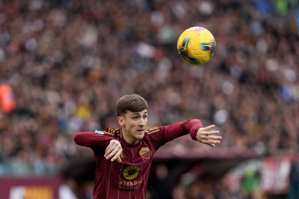 Alexis Saelemaekers of AS Roma during the Serie A football