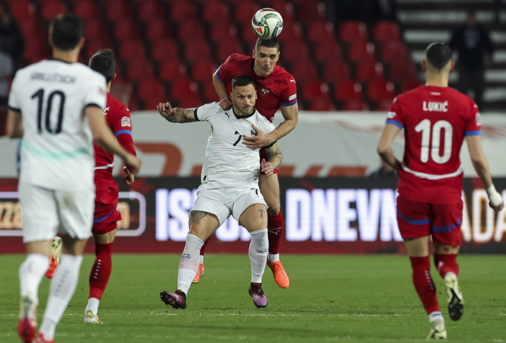 Serbia v Austria - UEFA Nations League 2024/25 League A/B Play-offs Second Leg