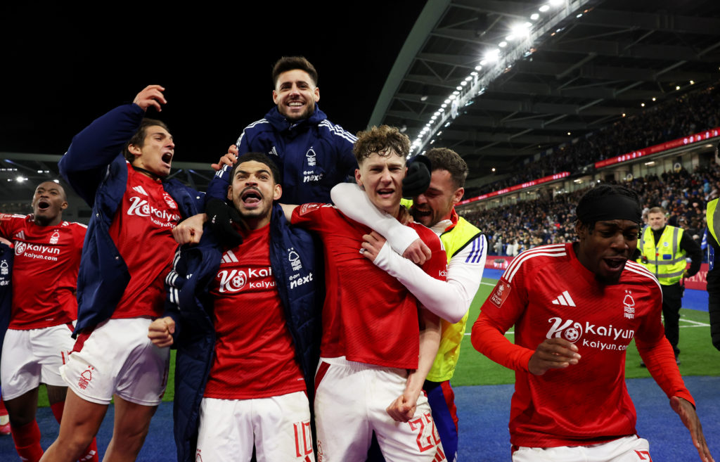 Brighton & Hove Albion v Nottingham Forest - Emirates FA Cup Quarter Final