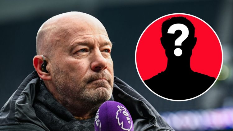 Main: Alan Shearer prepares to watch Tottenham vs Newcastle