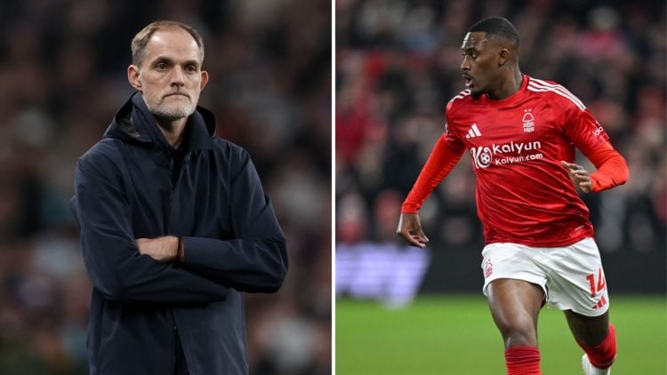 Split image of: he hands of England Manager Thomas Tuchel during the FIFA World Cup 2026 European Qualifier between England and Albania at Wembley ...
