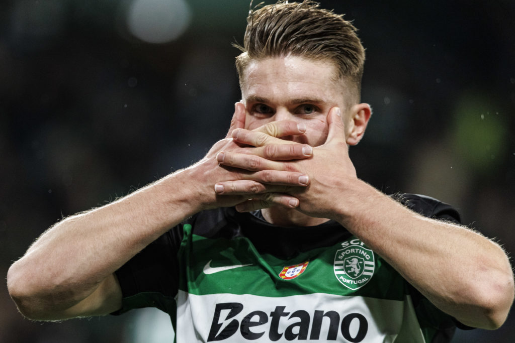 Sporting striker Viktor Gyokeres.
