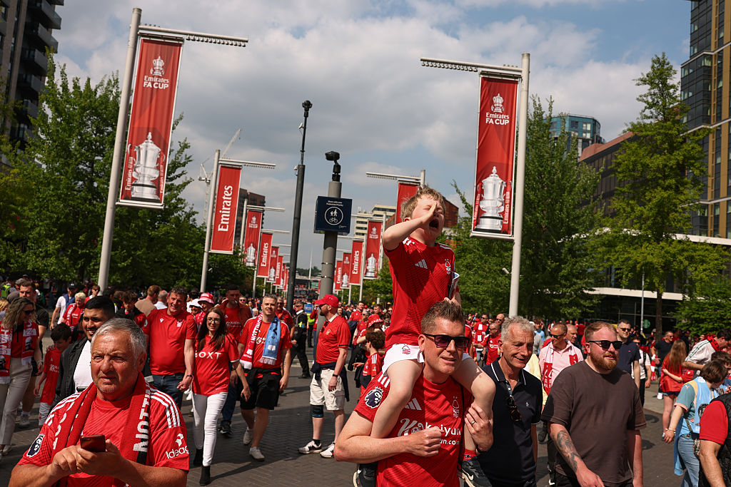 Nottingham Forest v Manchester City - Emirates FA Cup Semi Final