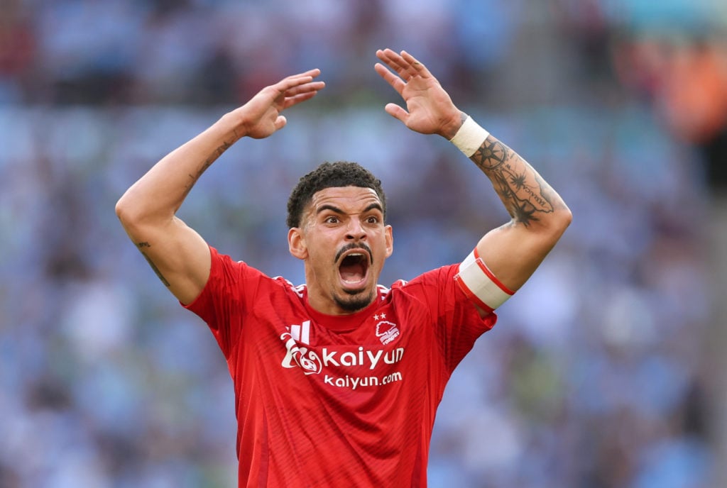 Nottingham Forest captain Morgan Gibbs-White.