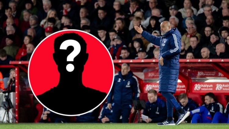 Main: Nuno Espirito Santo with an Inset: Mystery player by GRV Media