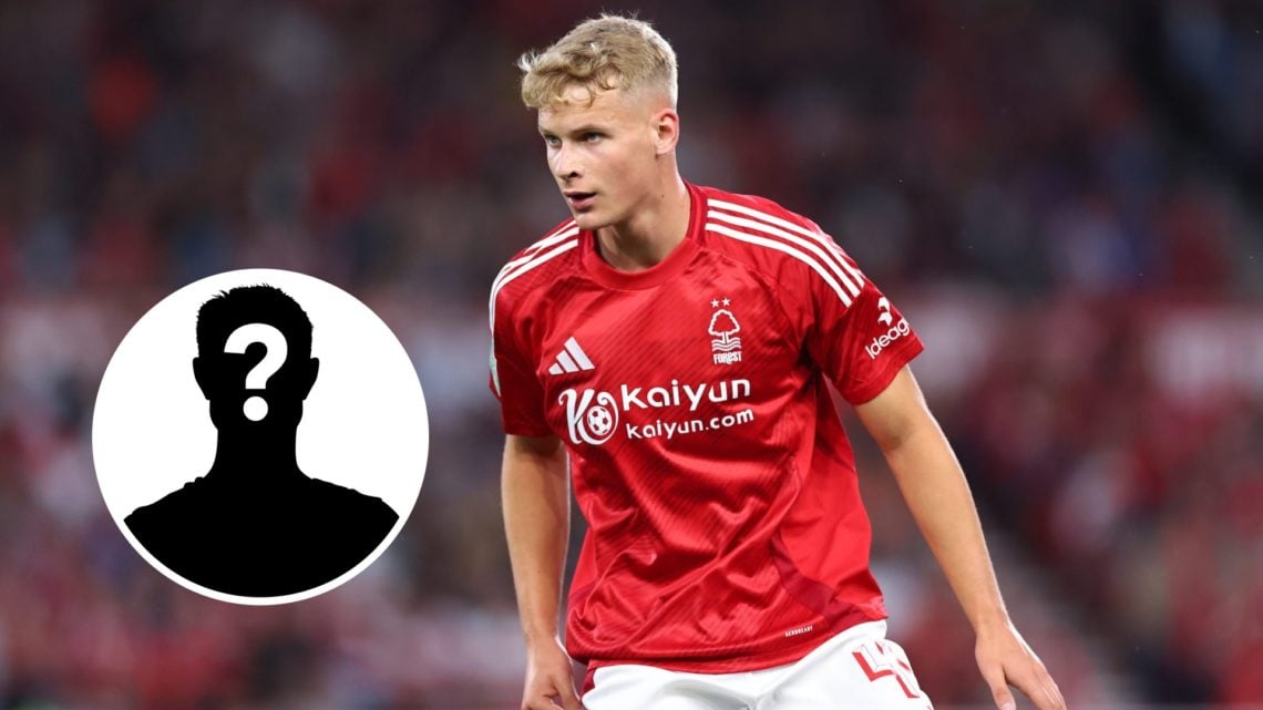 Zach Abbott plays for Nottingham Forest vs Newcastle