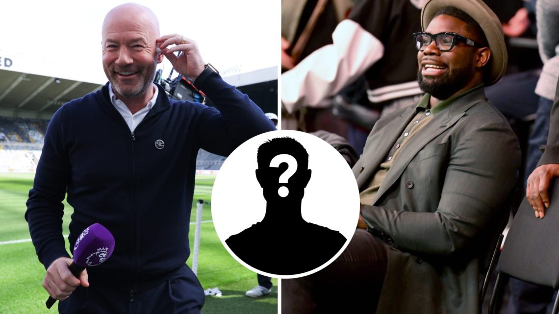 Left: Micah Richards and Right: Alan Shearer