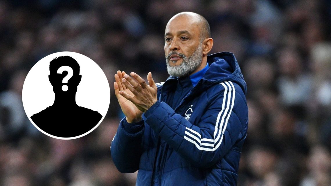 Nuno Espirito Santo watches Forest vs Tottenham