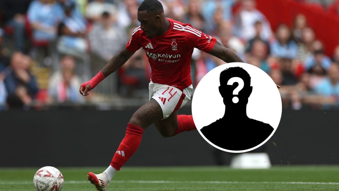 Main: Callum Hudson-Odoi plays for Forest at Wembley