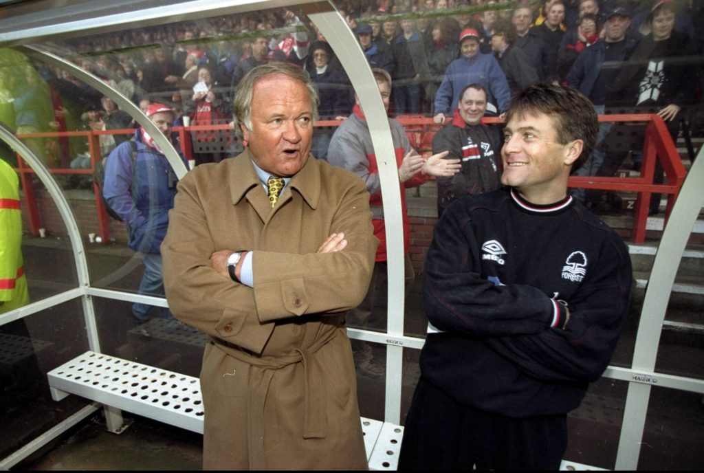 Nottingham Forest v Arsenal  Ron Atkinson